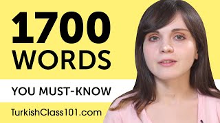 1700 Words Every Turkish Beginner Must Know