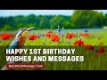 Happy 1st Birthday Wishes | First Birthday Messages for Baby