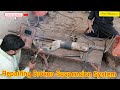 Rebuilding of Truck Suspension Trunnion Shaft in Local Work Shop | Repairing Rear Axle Suspension