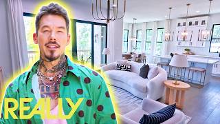 David Tours An Indestructible Quartz Island Luxury Kitchen | My Lottery Dream Home