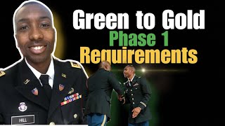 G2G Phase 1 Requirements | Green to Gold ADO | ARMY