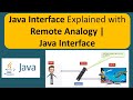 Java Interface Explained with Remote Analogy | Java Interface | Java Tutorial