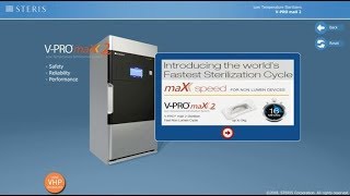 V-PRO maX 2 Low Temperature Sterilization System - 3D Video | STERIS