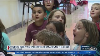 Young Bentonville Students Show \u0026 Receive Love (KNWA)