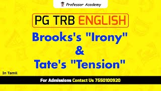 PG TRB ENGLISH  - Brooks’s 