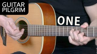 PLAY ALONG ONE U2 | Guitar Pilgrim