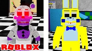 How To Get Springlocks Badge And Glitched Freddy In Roblox Fnaf