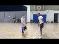 the professor shows damian lillard signature ‘between the legs’ move