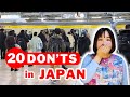 20 MISTAKES TO AVOID! Things to Know Before Traveling to Japan 2024