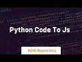 python code to js