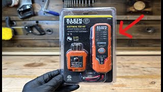 Klein tools electrical test kit Unboxing and testing / ET40VP / ASMR