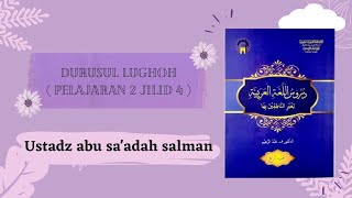 DURUSUL LUGHAH PELAJARAN 2 JILID 4