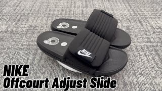 NIKE Offcourt Adjust Slide (Black) Unboxing