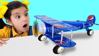 Eric & Ellie's Airplane Adventures - Learning Lessons with Friends