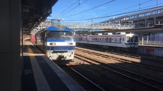 EF210-16(桃太郎) 貨物列車 新山口駅通過