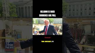 📢 COMEBACK: Trump Says Religion Is Taking Off and Churches Are Full Again