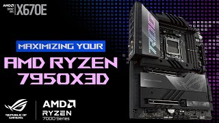 Making the most of your Ryzen 9 7950X3D on an ROG motherboard