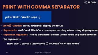 Python - Print Statement-Code Walkthrough - Part 3 | Kids teach programming | #education #coding