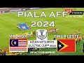 Live Score MALAYSIA  VS TIMUR LESTE / ASEAN Mitsubishi Electric Cup™ 2024 Piala AFF 2024