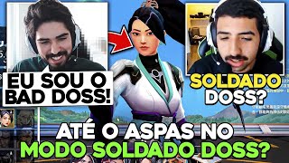 ASPAS AITVOU o MODO S0LDADO DOSS na RANKED do VALORANT? (cortezia não acreditou!)