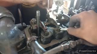 How to adjust valve clearances 3 cylinder.