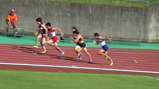 静岡県中学選抜陸上競技大会　女子100m　A決勝