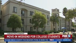 USD Students Return To Campus Weeks After Fall Semester Begins
