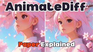 AnimateDiff - Paper explained!