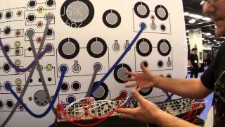 Nova Musik - Pittsburg Modular Synthesizers Foundation 3.1+ with Richard Nicol at NAMM 2015