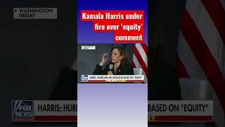 Kamala Harris calls for ‘equity’ in hurricane aid #shorts