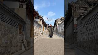 【２日目】ソウル北村韓屋村までお散歩🇰🇷 Bukchon Hanok Village #shorts