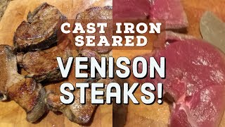 Hunter's Recipe! The BEST Venison Steaks with wild mushroom sauce and german Spätzle