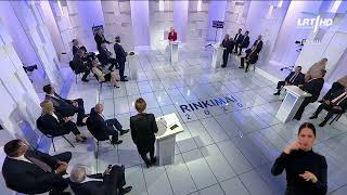 LR Seimo rinkimų debatai | 2020-09-29