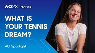 What is Your Tennis Dream? | Australian Open 2023 | AO Spotlight