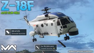 Modern Warships : Z-18F ( New Anti Sub ) Helicopter in Delivery Drone Gacha || MW