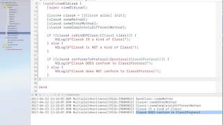 Multiple Inheritance in Objective C