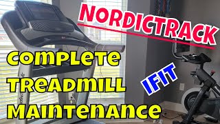 iFit Treadmill Preventative Maintenance And Lubrication (No Unnecessary Dialogue)