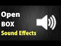 Open Box Sound Effect 🎧   | Sound Effects For Editor #soundeffects