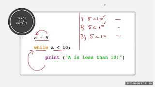 Python (Repetition Structure, While Loop) Week 4 Lecture 7 (Part 1)