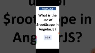 Use of RootScope in Angular JS | Best Java Training Institute Online Course | Inspiron Technologies