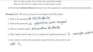 Sampling Variability and Notation