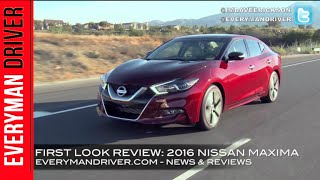 Here's the 2016 Nissan Maxima on Everyman Driver