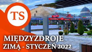 Miedzyzdroje Zimą Styczeń 2022 - Spacer 4K