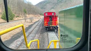 Cab Ride On Ex-Norfolk Southern GP38-2 - RBMN 2013