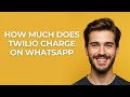 How Much Does Twilio Charge on Whatsapp - GUIDE!