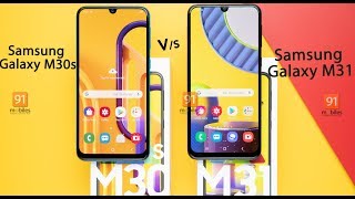 Samsung Galaxy M31 vs Samsung Galaxy M30s: Comparison overview