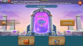 Lords mobile Vergeway chapter 5 stage 9