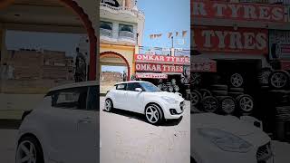 Swift 18no alloy wheels chandigarh #alloywheels #tyre #swift #automobile #alloy