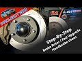 LandCruiser 200 - DBA brake upgrade with new rotors & pads. Inc handbrake shoes - Project 200