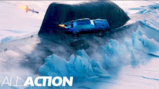 Muscle Car vs. Nuclear Submarine (Fate Of The Furious Final Chase) | All Action